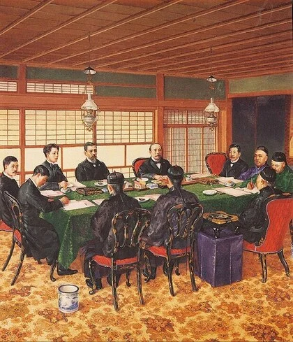 Japan - Korea Treaty of Amity Treating Korea as an Independent Country The attitude of not recognizing the Emperor has not changed since this era.