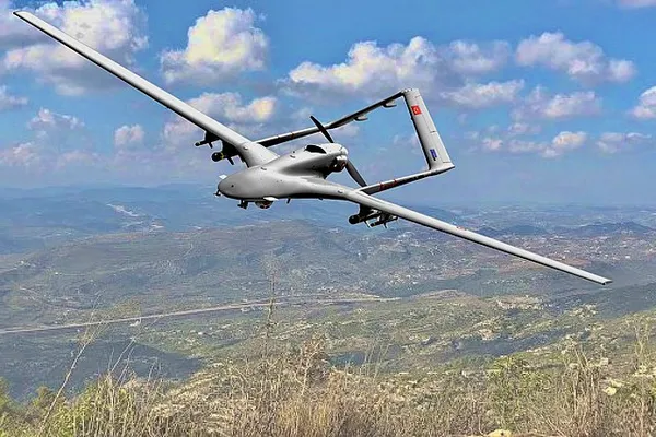 Did the introduction of attack drones into eastern Ukraine create an excuse for the Russian invasion?